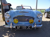 Austin-Healey 3000 Mk III (1959-67), decapotable bleue (prise a Amberieux, en 2016) (8)